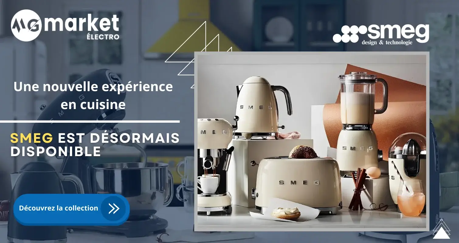 Découvrez SMEG chez MG Market Découvrez SMEG chez MG Market