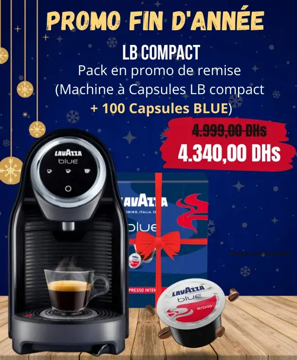 Machine à Capsules Blue LB Classy Compact – LAVAZZA Machine à Capsules Blue LB Classy Compact – LAVAZZA