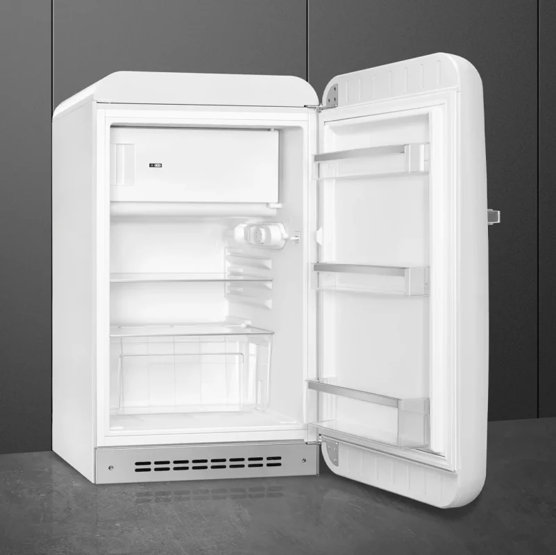 Mini Réfrigérateur Congélateur 114L années 50 Blanc FAB10RWH5 - SMEG