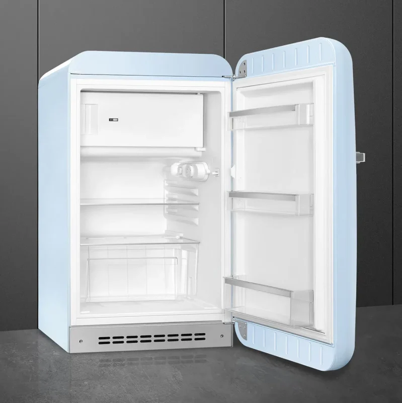 Mini Réfrigérateur Congélateur 114L années 50 Bleu Pastel FAB10RPB2 - SMEG