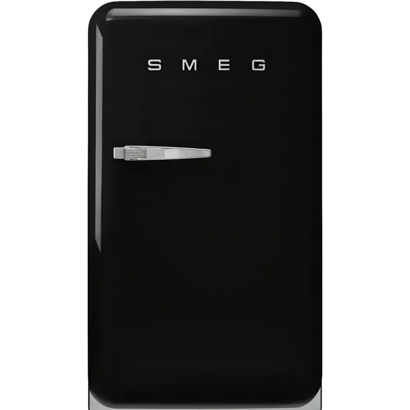 Mini Réfrigérateur Congélateur 114L années 50 Noir FAB10RBL2 - SMEG