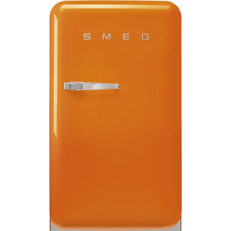 Mini Réfrigérateur Congélateur 114L années 50 Orange FAB10ROR - SMEG