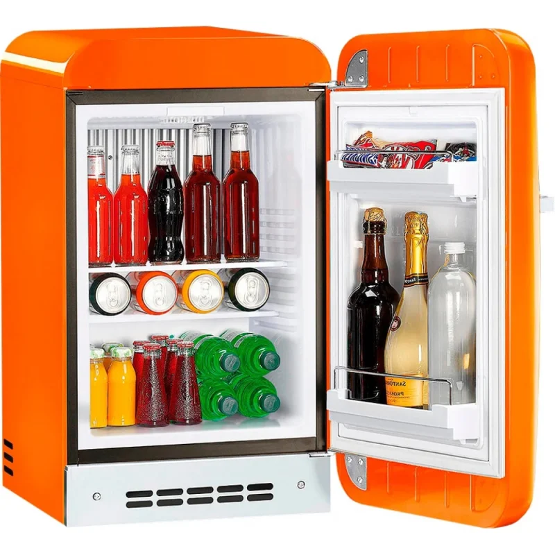 Mini Réfrigérateur Style Vintage Couleur Orange - SMEG