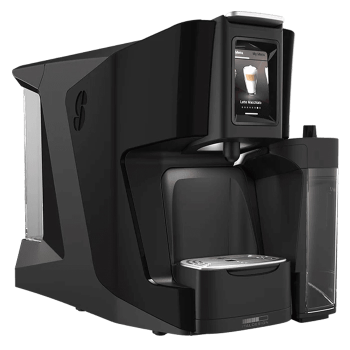 Machine à Capsules S.20 LATTE Sistema Espresso Noir – ESSSE CAFFE