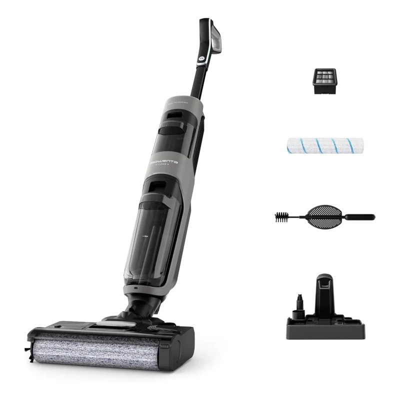 Aspirateur Laveur Balai Sans fil WET & DRY  X-CLEAN - ROWENTA