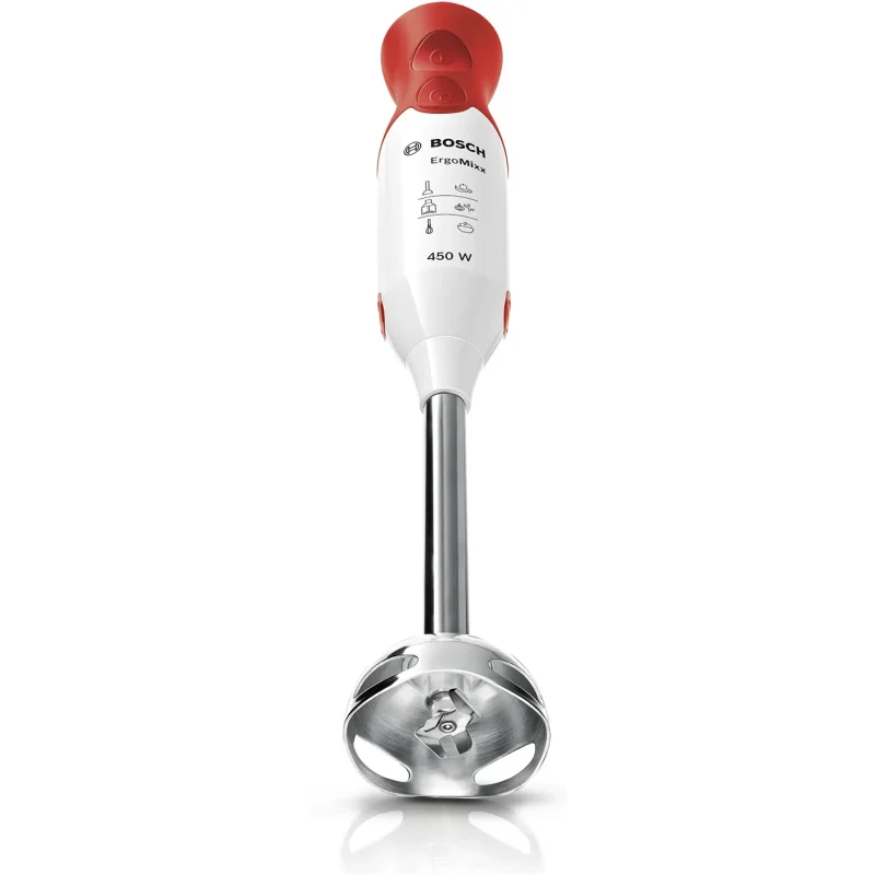 Mixeur Plongeant ErgoMixx 450W Blanc Rouge - BOSCH