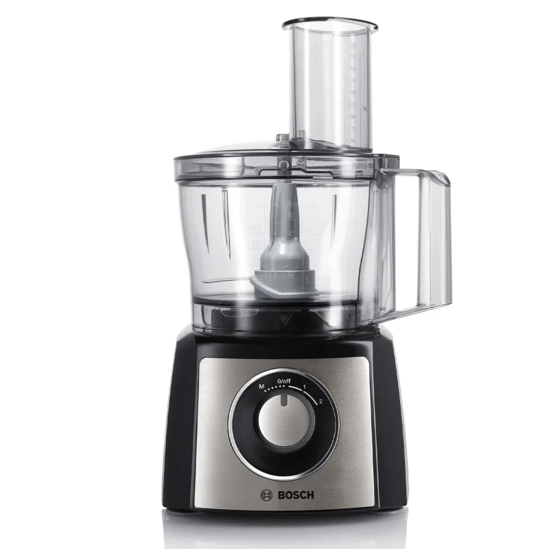 Robot Culinaire MultiTalent 3 800W Noir Acier inoxydable Brossé - BOSCH