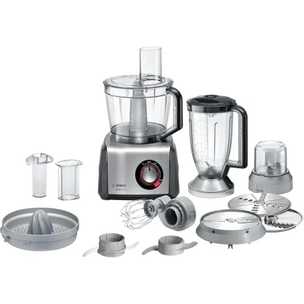 Robot Culinaire MultiTalent 8 1250W Noir Acier inoxydable Brossé - BOSCH