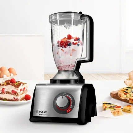 Robot Culinaire MultiTalent 8 1250W Noir Acier inoxydable Brossé - BOSCH