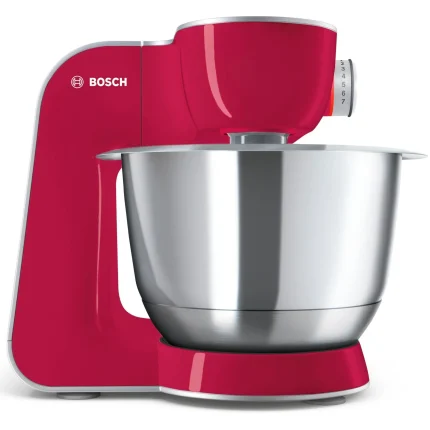 Robot Pâtissier MUM 5 1000W Rouge et Argent - BOSCH