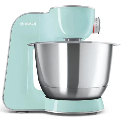 Robot Pâtissier MUM 5 1000W Turquoise et Argent - BOSCH
