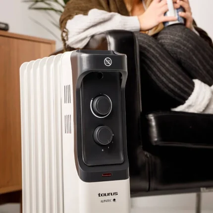 Chauffage Radiateur Électrique Bain d'Huile DAKAR 2500W 11 éléments - TAURUS