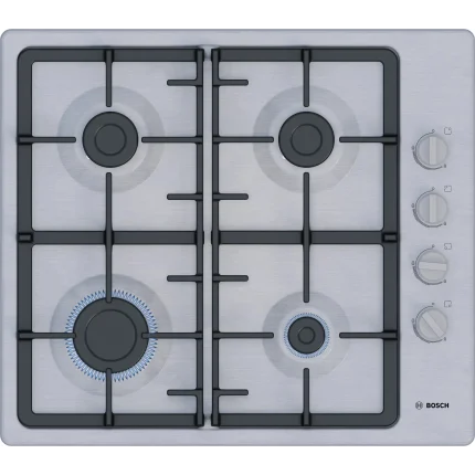 Plaque de Cuisson à Gaz 6 cm 4 Feux Acier inox - BOSCH