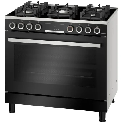 Cuisinière à Gaz 90 cm Acier inoxydable Série 8 - BOSCH
