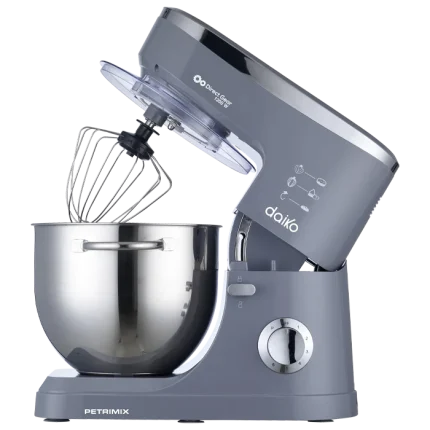 Pétrin Robot Pâtisserie Gris Bol Inox 9L 1200W - DAIKO