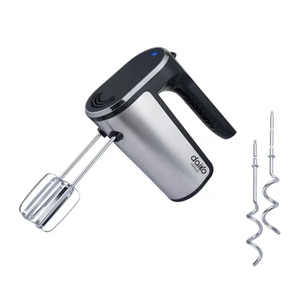 Batteur à main en inox 2 en 1 Écran digital 550W - DAIKO