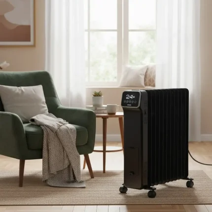 Chauffage Radiateur électrique Bain d'huile digital 2600W 13 éléments – DAIKO