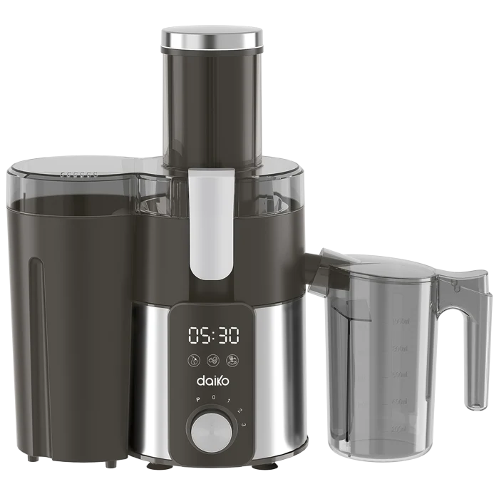 Extracteur de jus Digital acier inoxydable 800W - DAIKO (2) Extracteur de jus Digital acier inoxydable 800W - DAIKO