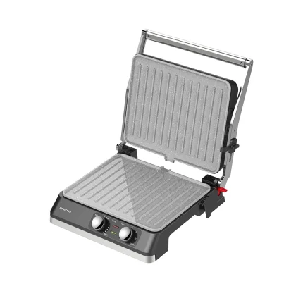 Grill Panini 2 en 1 Acier Inoxydable 180° 2200W - DAIKO