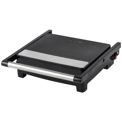 Grill Panini en Acier Inoxydable 180° Revêtement 2200W - DAIKO