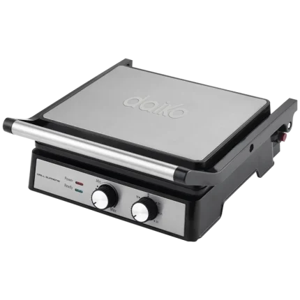 Grill panini en acier inoxydable Ouverture 180° - DAIKO