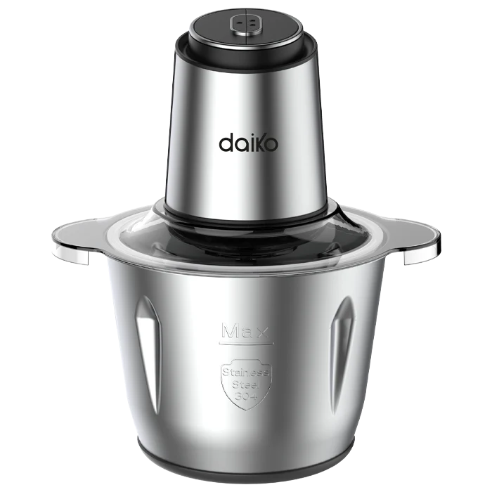 Hachoir en acier inoxydable de 3L 500W – DAIKO Hachoir en acier inoxydable de 3L 500W – DAIKO
